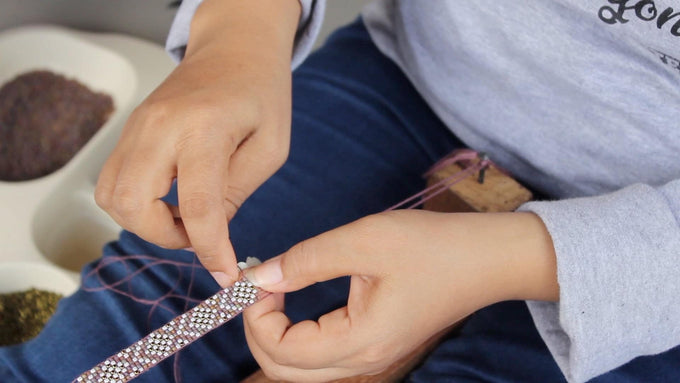 making bracelet in bali 2
